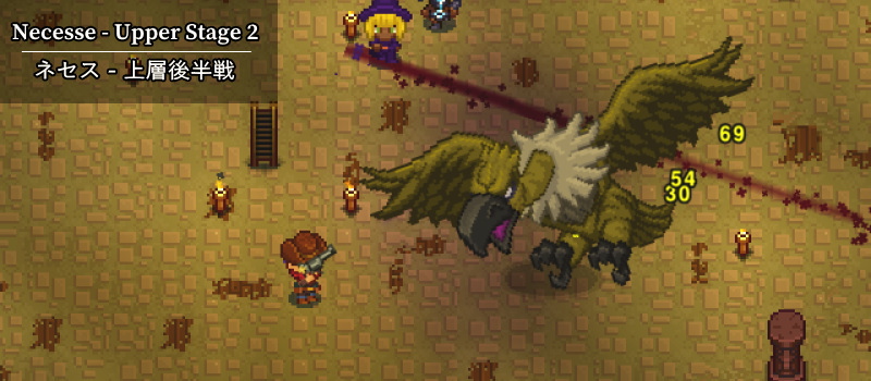 ネセス(Necesse)効率攻略 上層後半戦 沼・砂漠・海賊