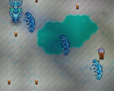 霊冬妃のウェーブ攻撃