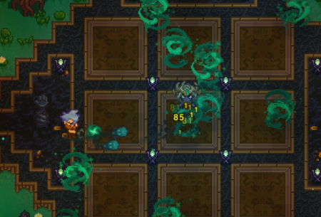 たたりババアの竜巻攻撃