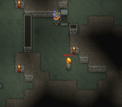 Necesse 壁で小人の逃げ道を塞ぐ