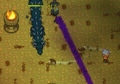 深淵の魔道士の薙ぎ払いビーム