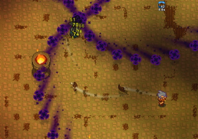 深淵の魔道士のスプリンクラー弾