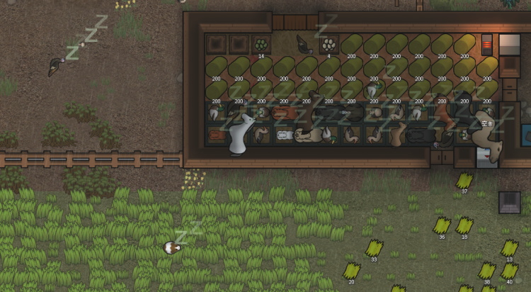 RimWorld 厩舎