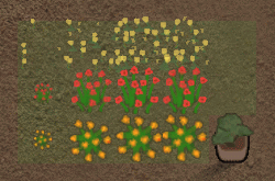 RimWorld 花と盆栽