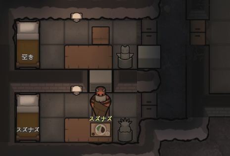 RimWorld 牢屋の一例